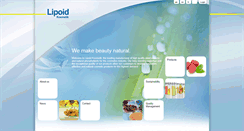 Desktop Screenshot of lipoid-kosmetik.com